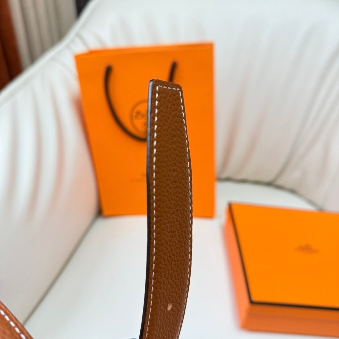 Hermès Leather Handle Bag Strap