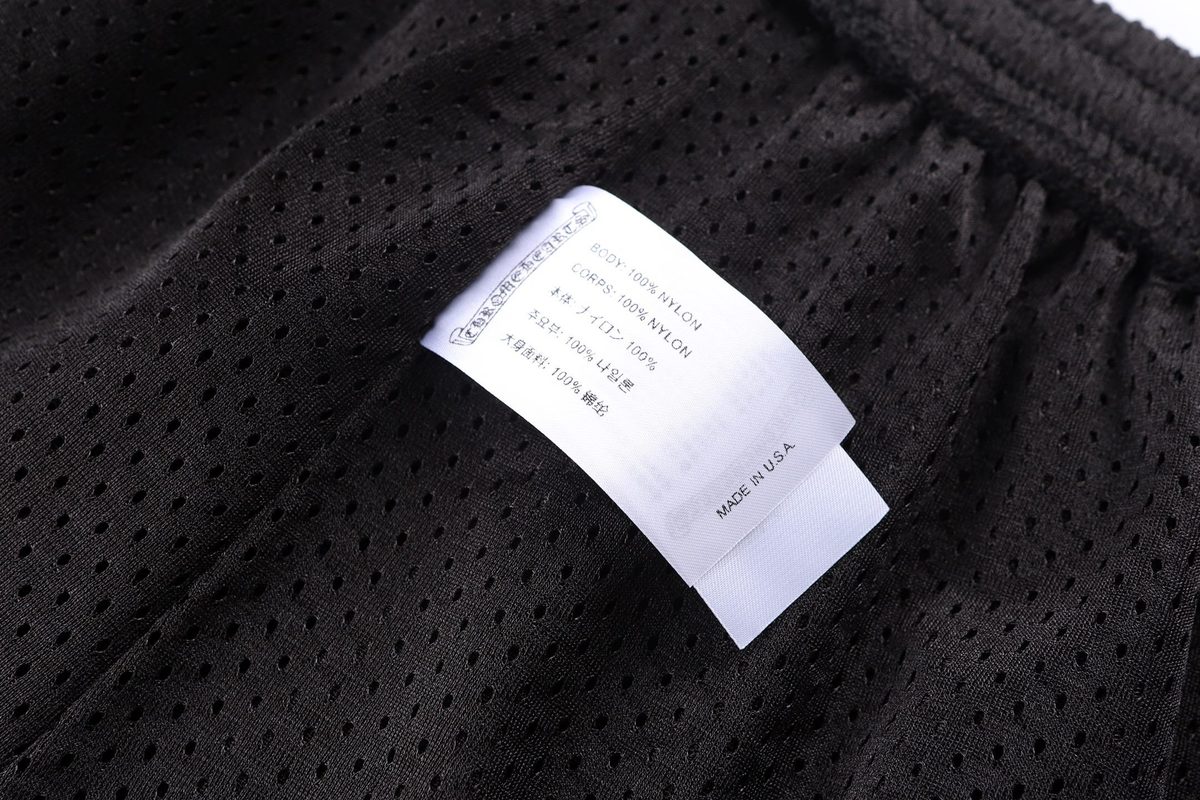 Chrome Hearts Ice Ball Series Silver Mesh Shorts