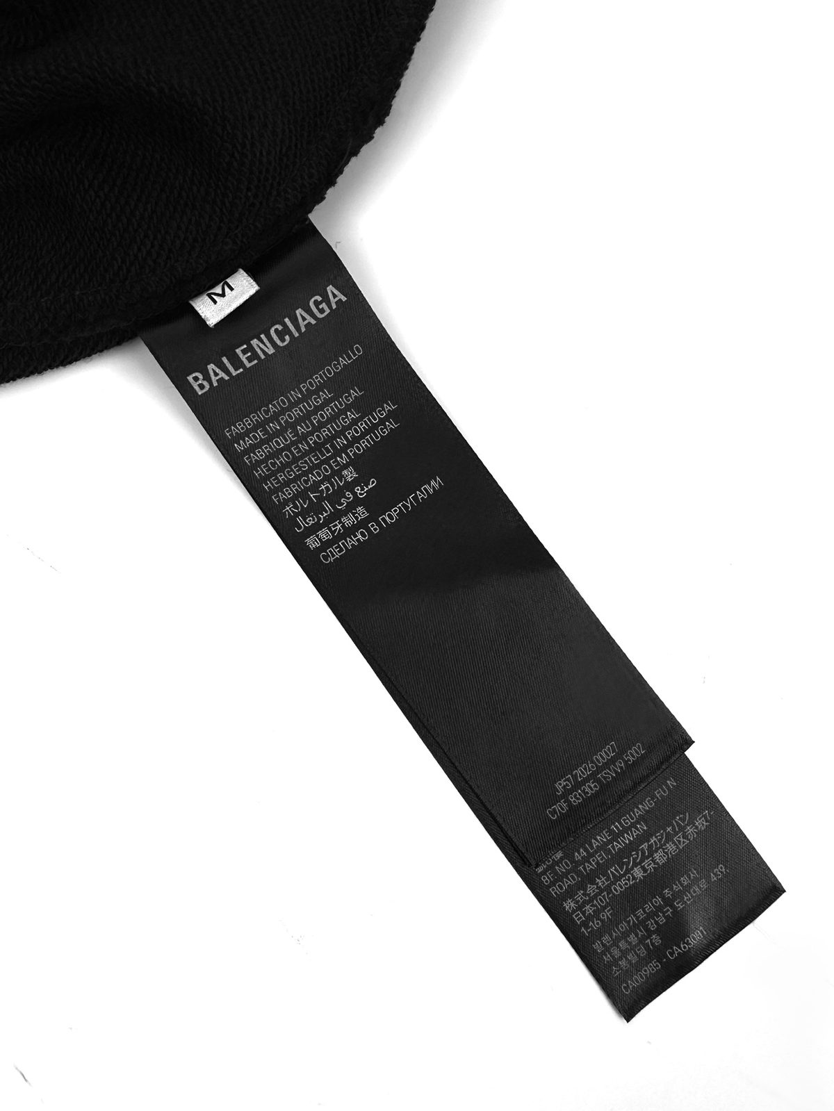 Balenciaga Graffiti Logo Black Shorts