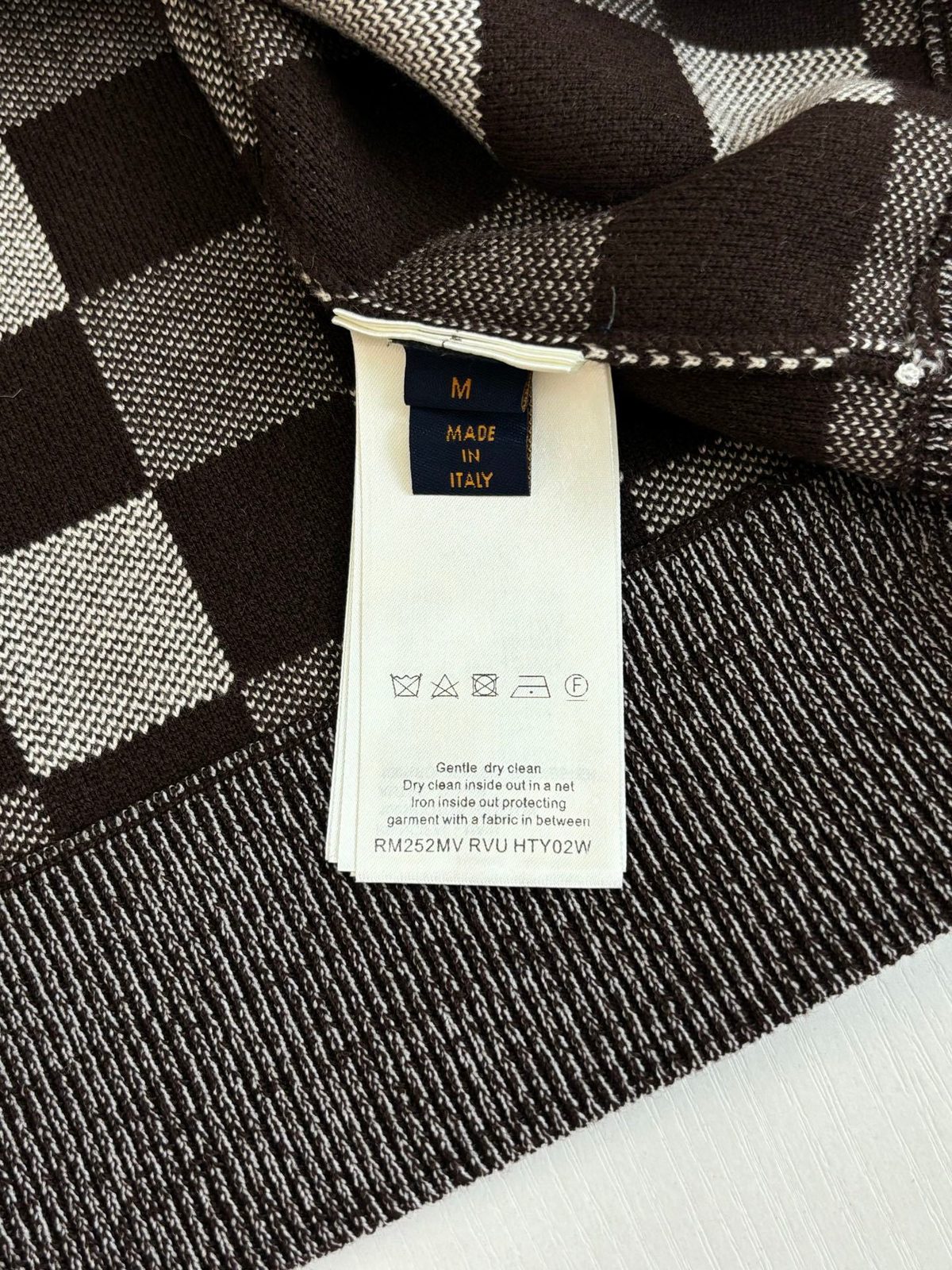 Louis Vuitton Damier Check Hoodie Sweater