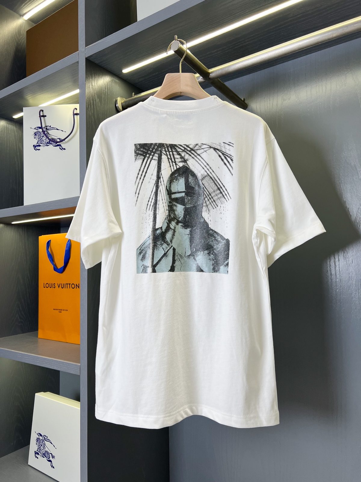 Burberry Oversized Graphic Print T-Shirt