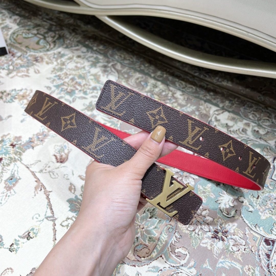 Louis Vuitton Monogram Canvas Reversible Belt