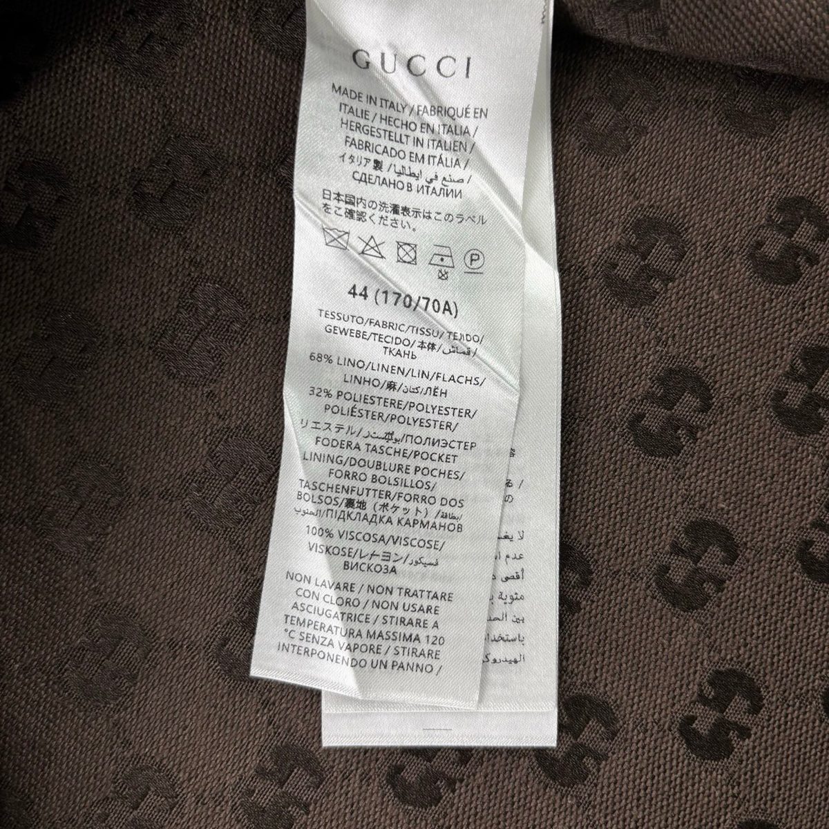 Gucci GG Monogram Short Sleeve Shirt