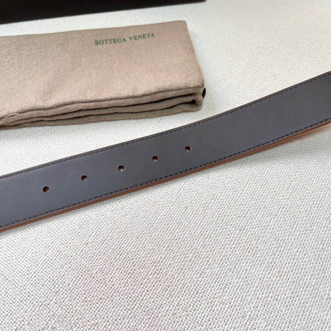 Bottega Veneta Intrecciato Leather Belt