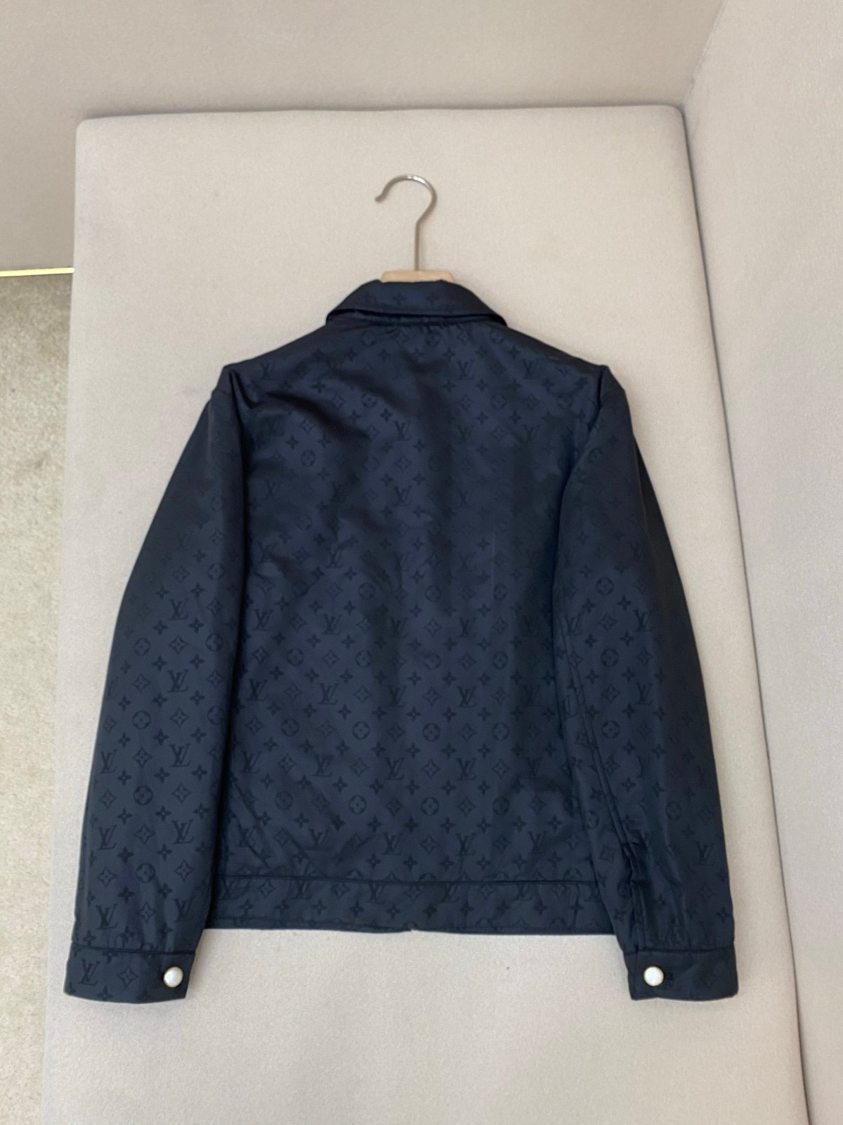Louis Vuitton Monogram Navy Zip Jacket