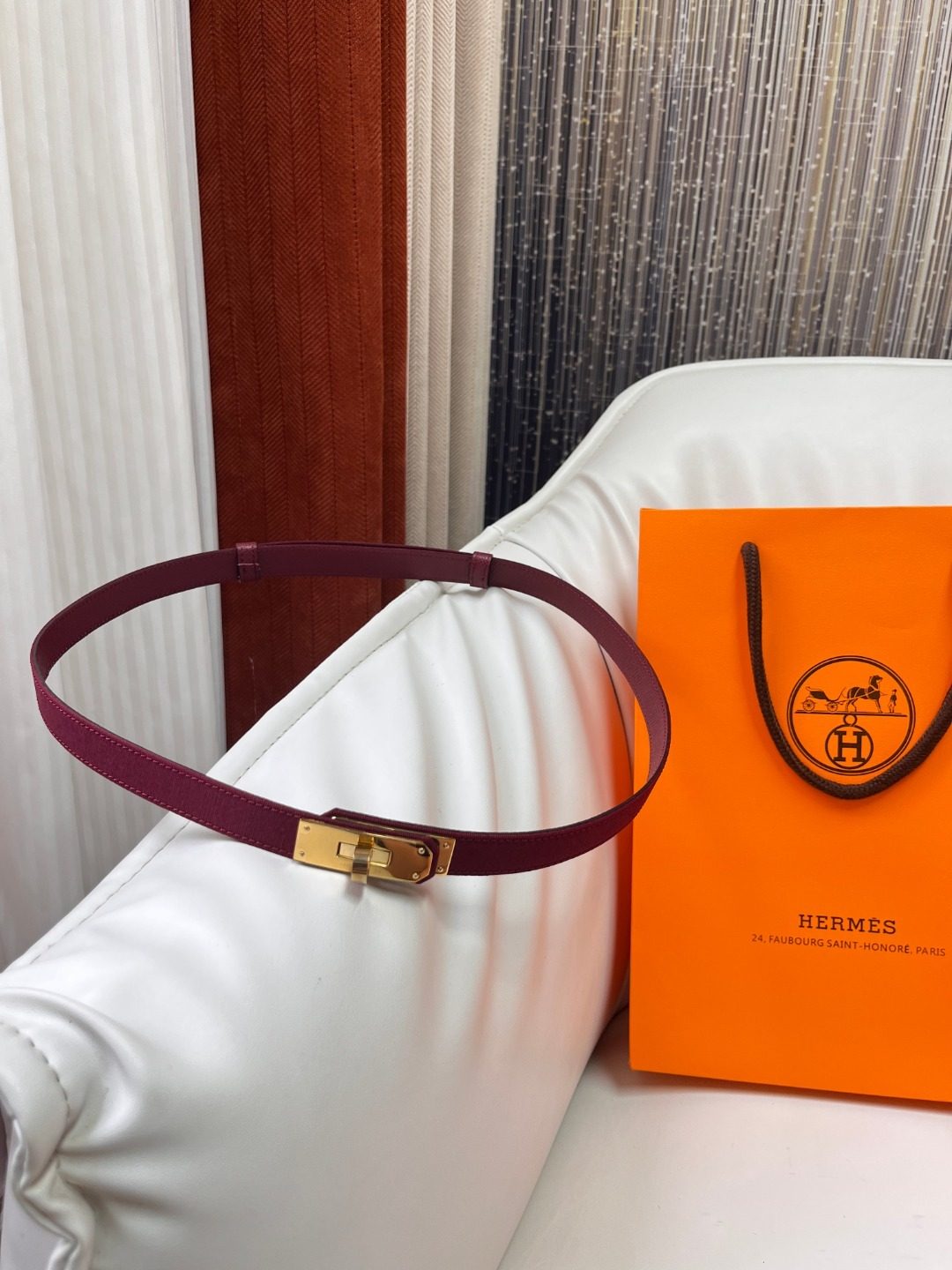 Hermès Reversible Leather Belt