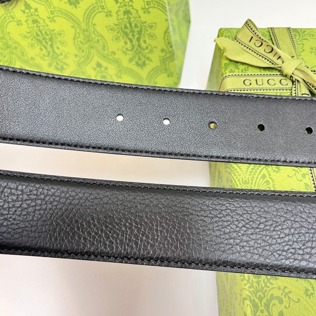 Gucci Leather Belt Black