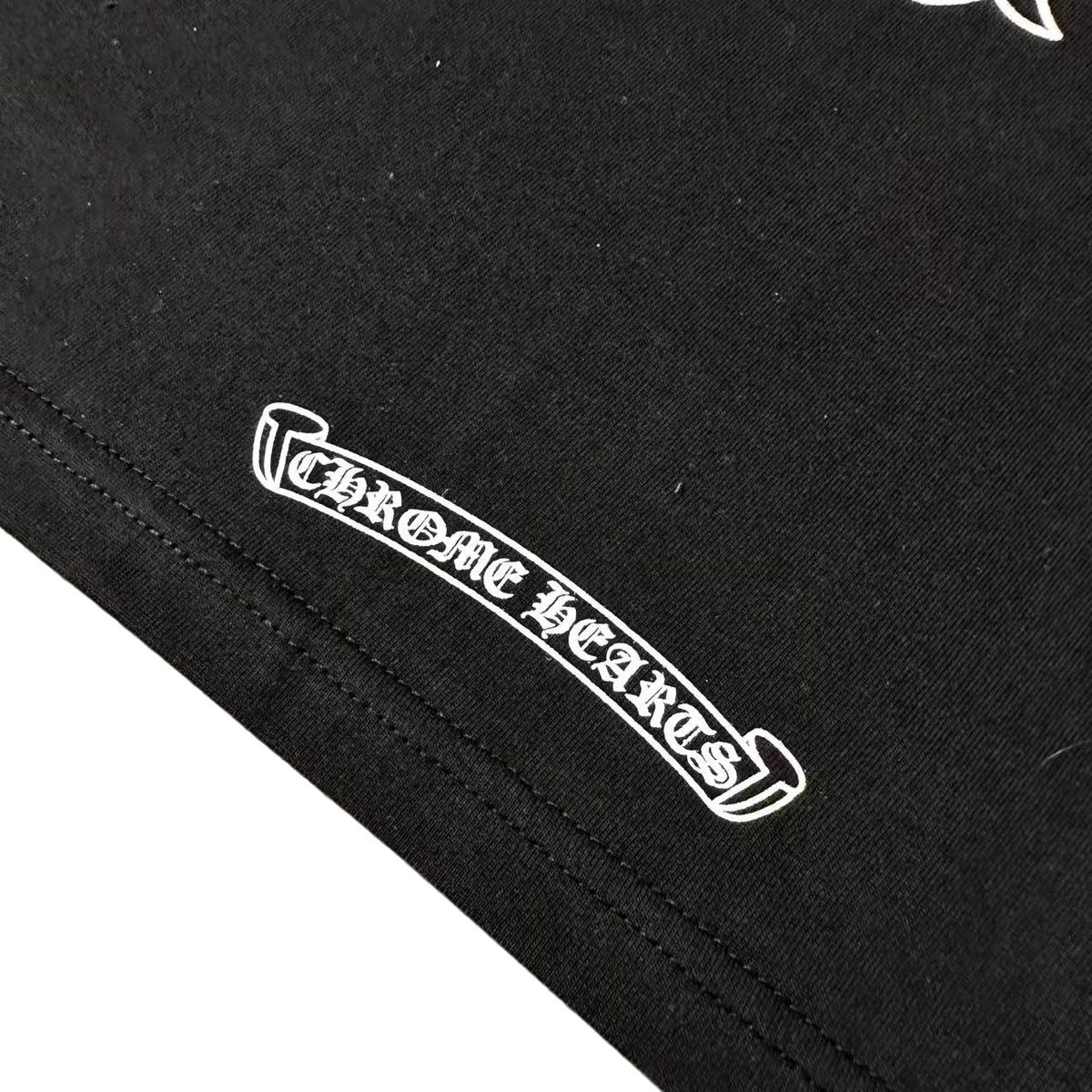 Chrome Hearts Cross Patch Short Sleeve T-Shirt
