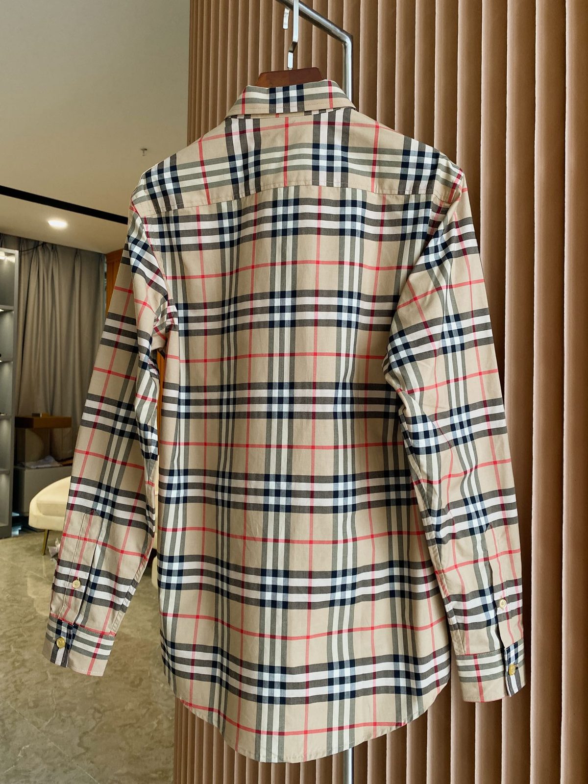 Burberry Nova Check Button-Down Shirt