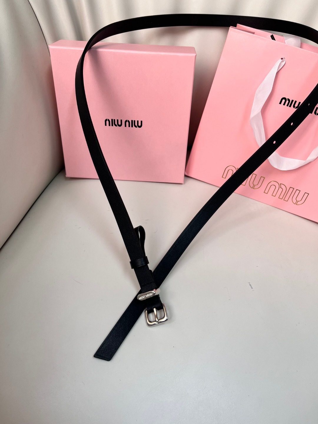 Miu Miu Leather Belt